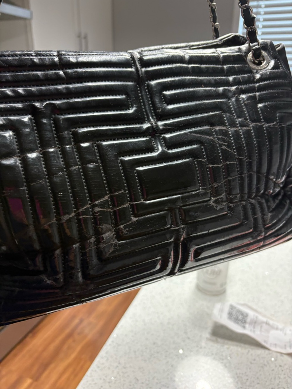 CHANEL Black Quilted Chain-Handle Shoulder Bag - Picture 10 of 10